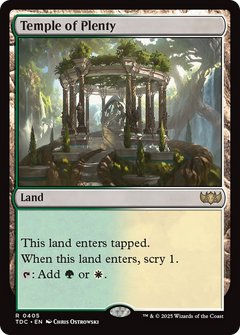 Temple of Plenty [Tarkir: Dragonstorm Commander]-1