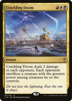 Crackling Doom [Commander 2016]-1