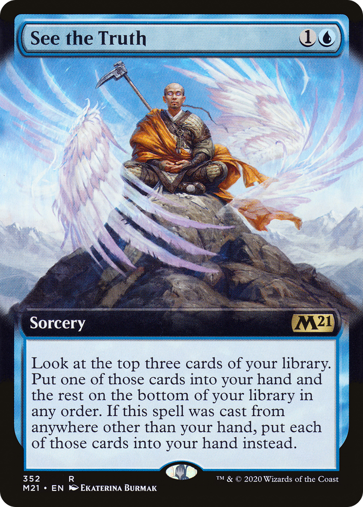See the Truth (Extended Art) [Core Set 2021]-1
