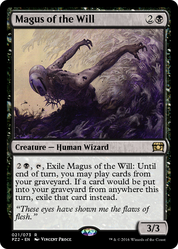Magus of the Will (PZ2-021) - Treasure Chest Foil-1