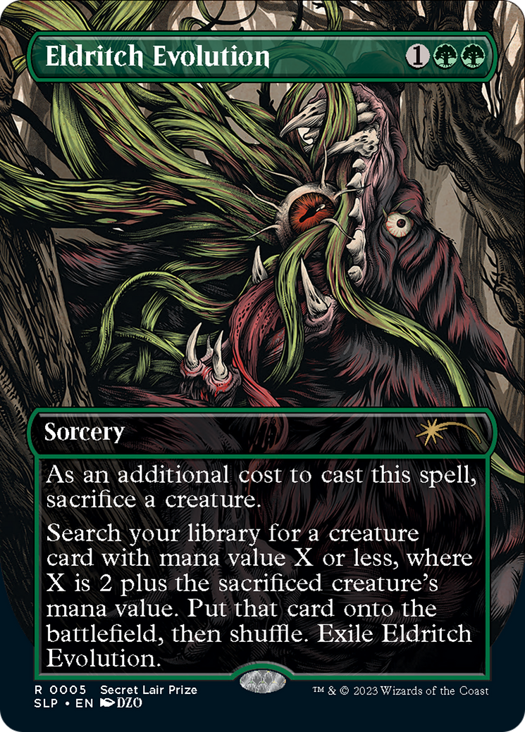 Eldritch Evolution (Borderless) [Secret Lair Showdown]-1