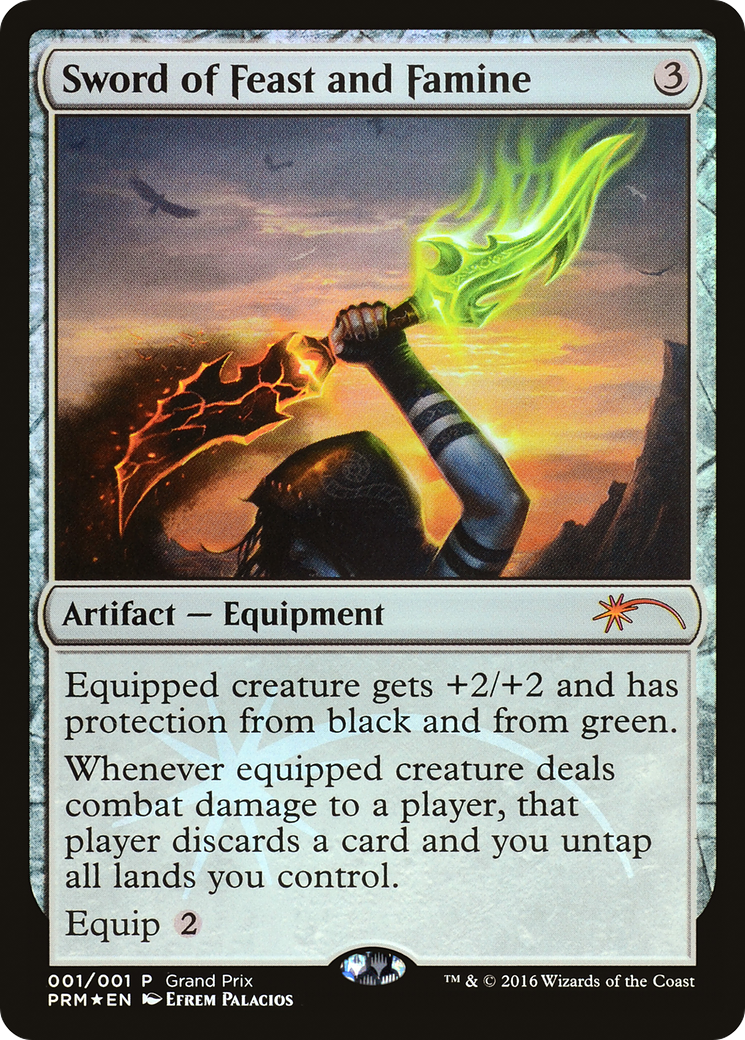 Sword of Feast and Famine [Grand Prix Promos]-1
