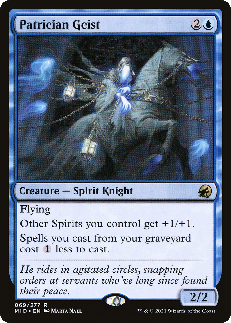Patrician Geist [Innistrad: Midnight Hunt]-1