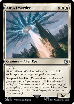 Atraxi Warden (Surge Foil) [Doctor Who]-1
