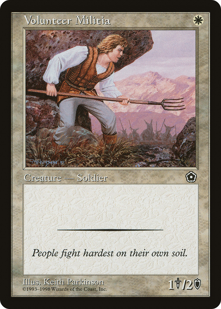 Volunteer Militia (P02-028) - Portal Second Age-1