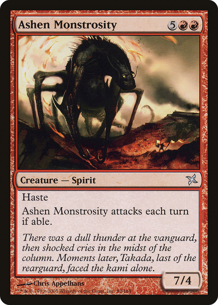 Ashen Monstrosity [Betrayers of Kamigawa]-1
