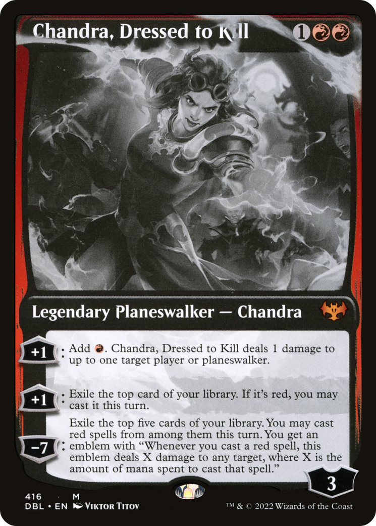 Chandra, Dressed to Kill [Innistrad: Double Feature]-1