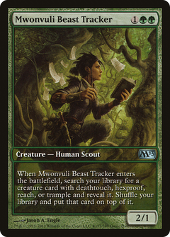 Mwonvuli Beast Tracker (Game Day) [Magic 2013 Promos]-1