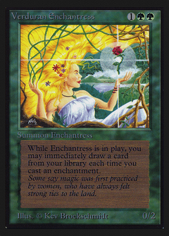 Verduran Enchantress (CE) (CED-) - Collectors' Edition-1