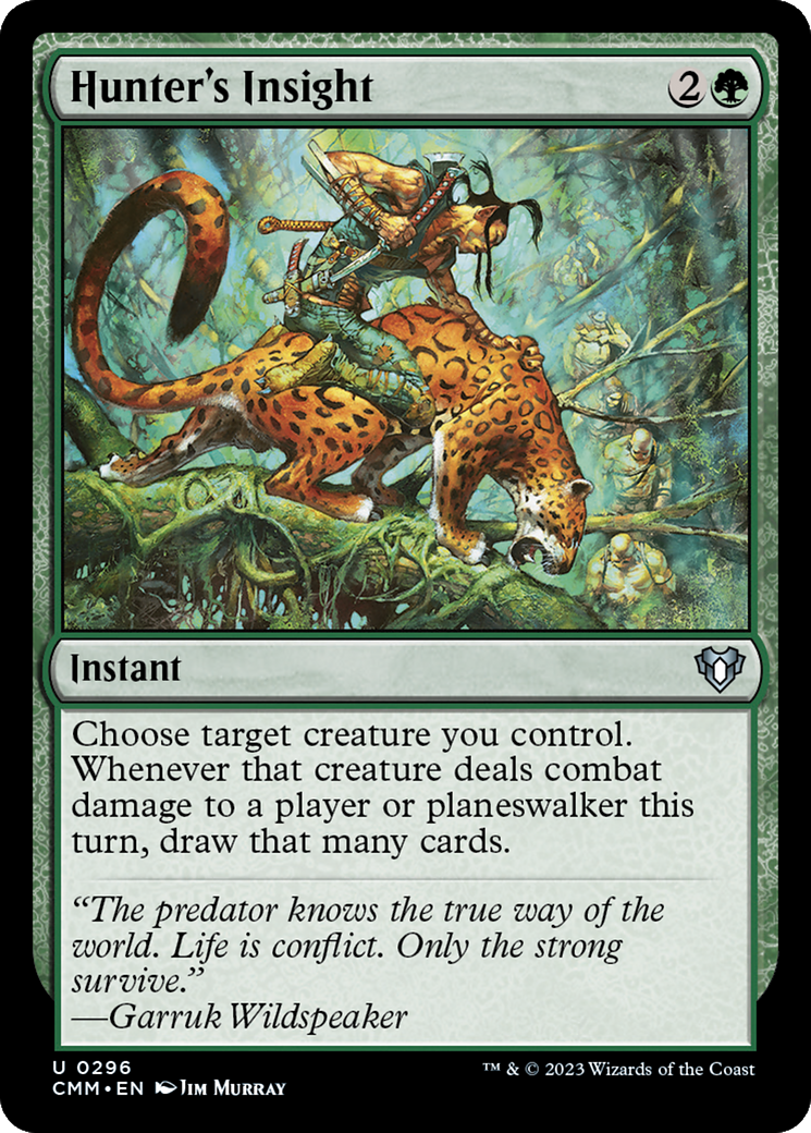 Hunter's Insight [Commander Masters]-1