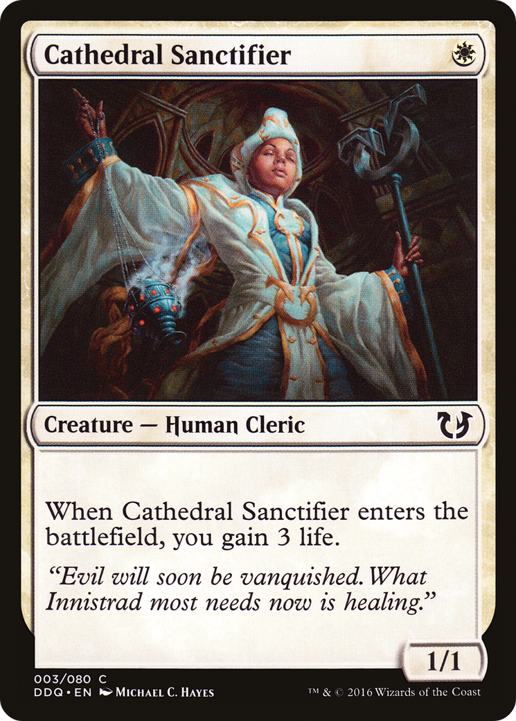 Cathedral Sanctifier [Duel Decks: Blessed vs. Cursed]-1
