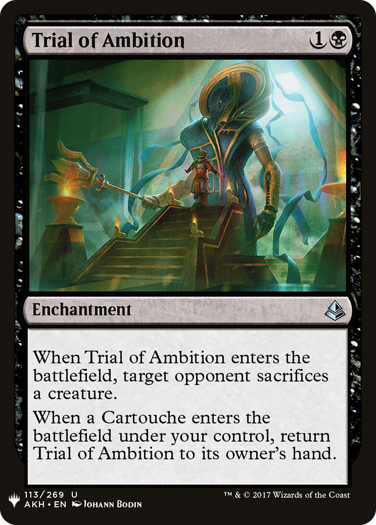 Trial of Ambition (LIST-113) - The List-1