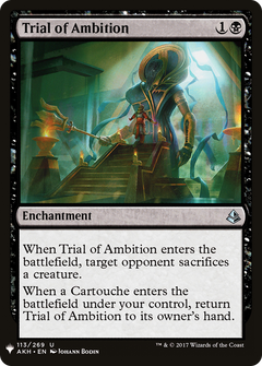 Trial of Ambition (LIST-113) - The List-1