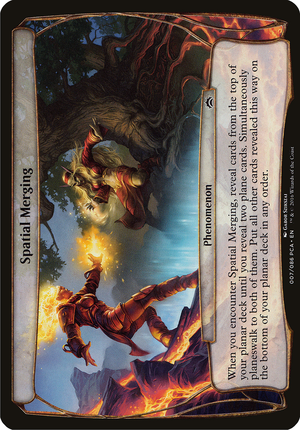 Spatial Merging (Planes) [Planechase Anthology Planes]-1