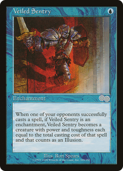 Veiled Sentry (USG-109) - Urza's Saga-1
