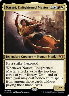 Narset, Enlightened Master [Commander Masters]-1