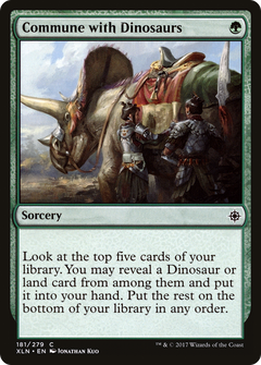 Commune with Dinosaurs [Ixalan]-1