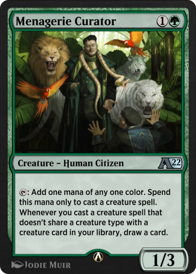 Menagerie Curator (YSNC-015) - Alchemy: New Capenna-1