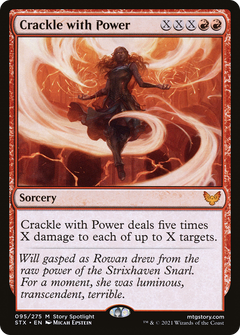 Crackle with Power [Strixhaven: School of Mages]-1