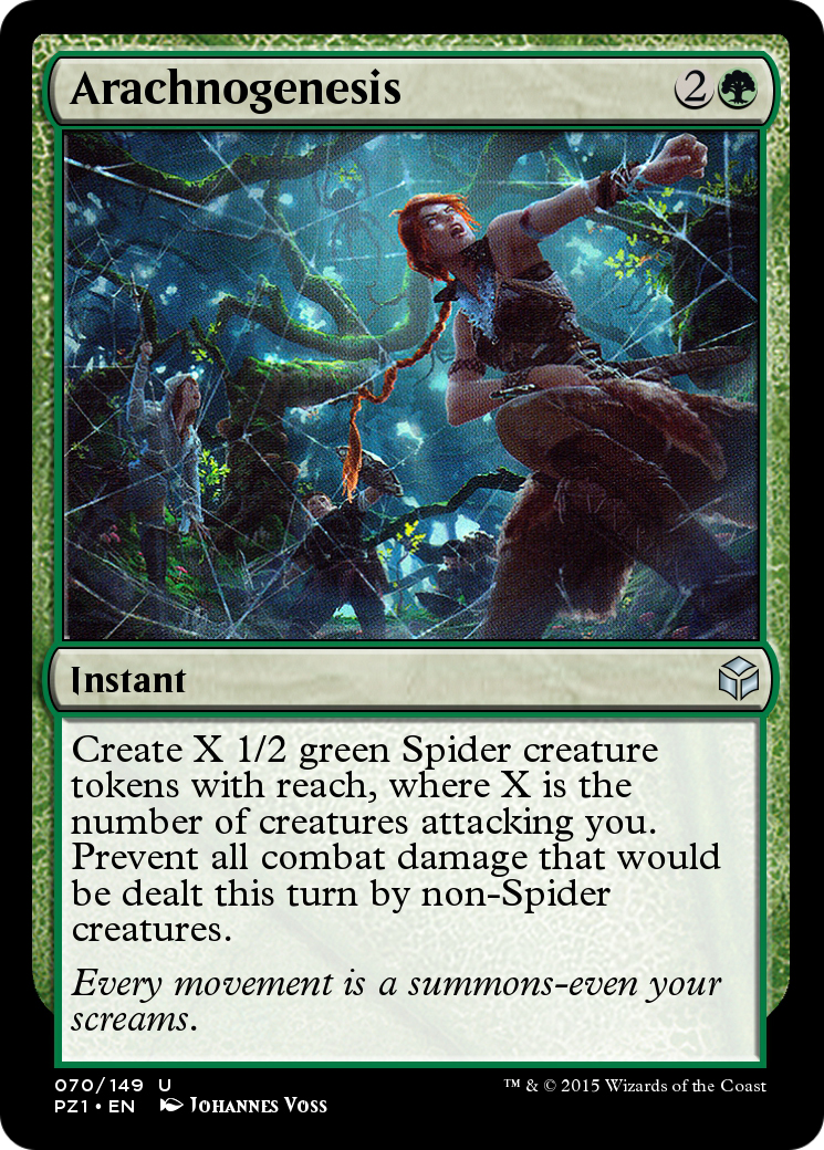 Arachnogenesis (PZ1-070) - Legendary Cube Prize Pack Foil-1