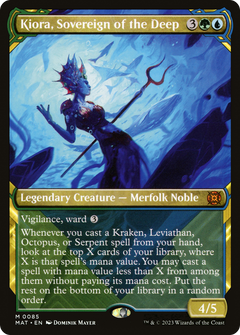 Kiora, Sovereign of the Deep (Showcase) [March of the Machine: The Aftermath]-1