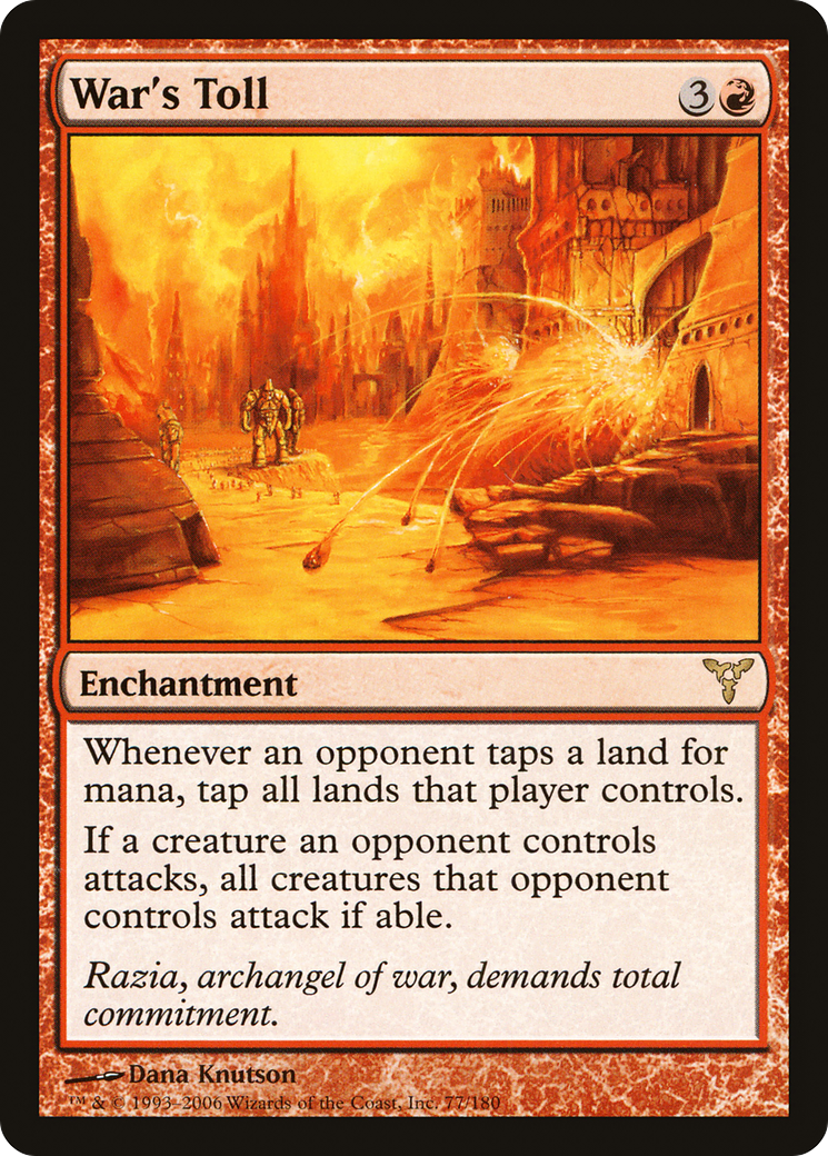 War's Toll (DIS-077) - Dissension-1