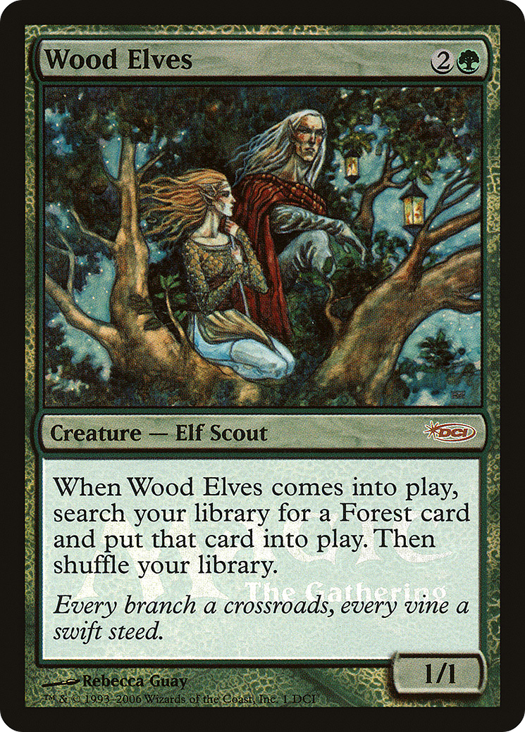 Wood Elves (WPN-001) - DCI Promos Foil-1