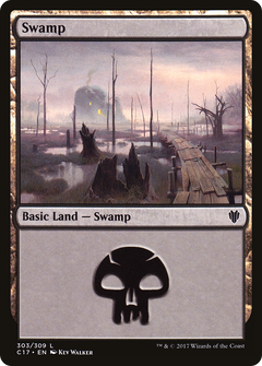 Swamp (303) [Commander 2017]-1