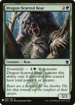 Dragon-Scarred Bear [Mystery Booster]-1