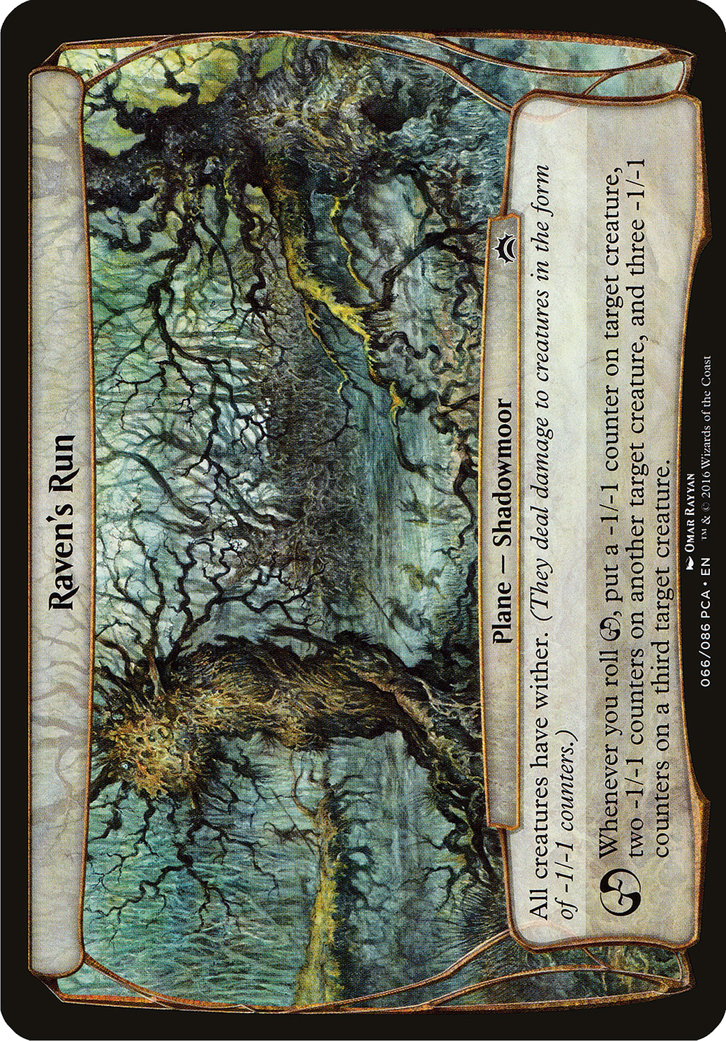 Raven's Run (Planes) [Planechase Anthology Planes]-1