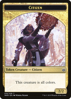 Citizen Token [War of the Spark Tokens]-1