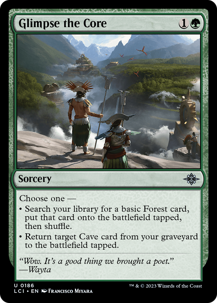 Glimpse the Core [The Lost Caverns of Ixalan]-1