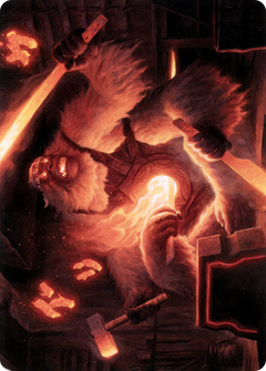Kami of Industry // Kami of Industry (ANEO-017) - Neon Dynasty Art Series (Borderless) Foil-3