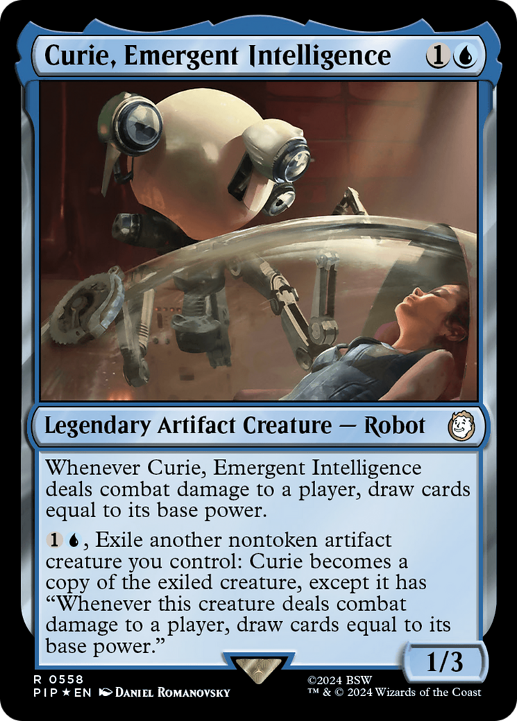 Curie, Emergent Intelligence (Surge Foil) [Fallout]-1