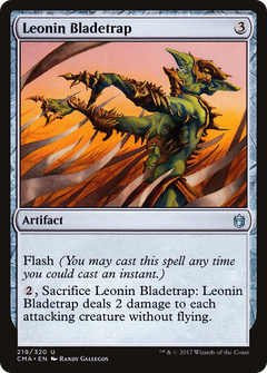 Leonin Bladetrap [Commander Anthology]-1