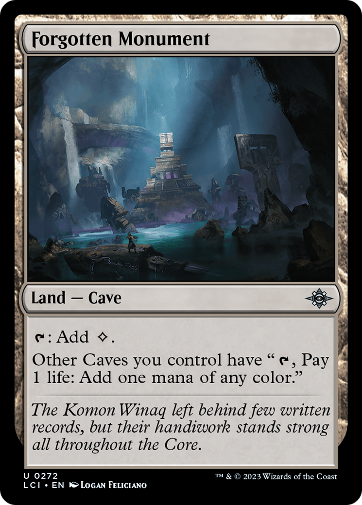 Forgotten Monument [The Lost Caverns of Ixalan]-1