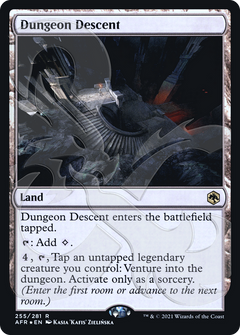 Dungeon Descent (Ampersand Promo) [Dungeons & Dragons: Adventures in the Forgotten Realms Promos]-1