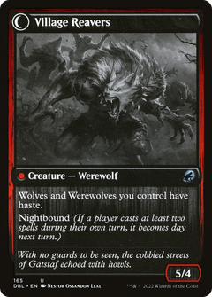 Village Watch (DBL-165) - Innistrad: Double Feature: (Double Faced Transform)-2