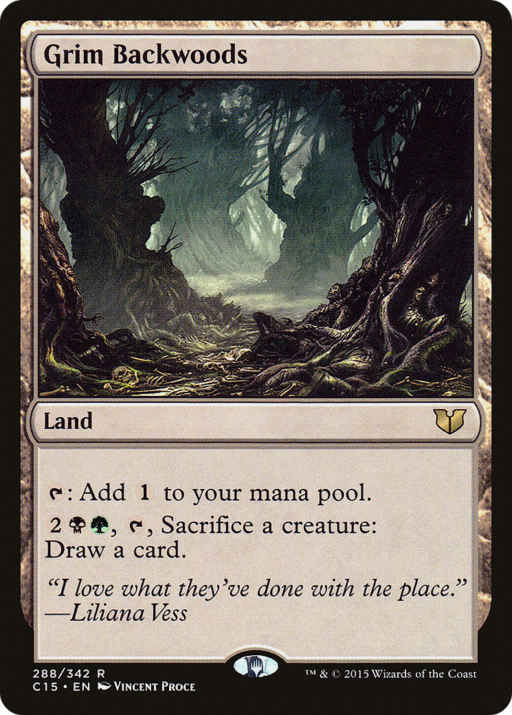 Grim Backwoods [Commander 2015]-1