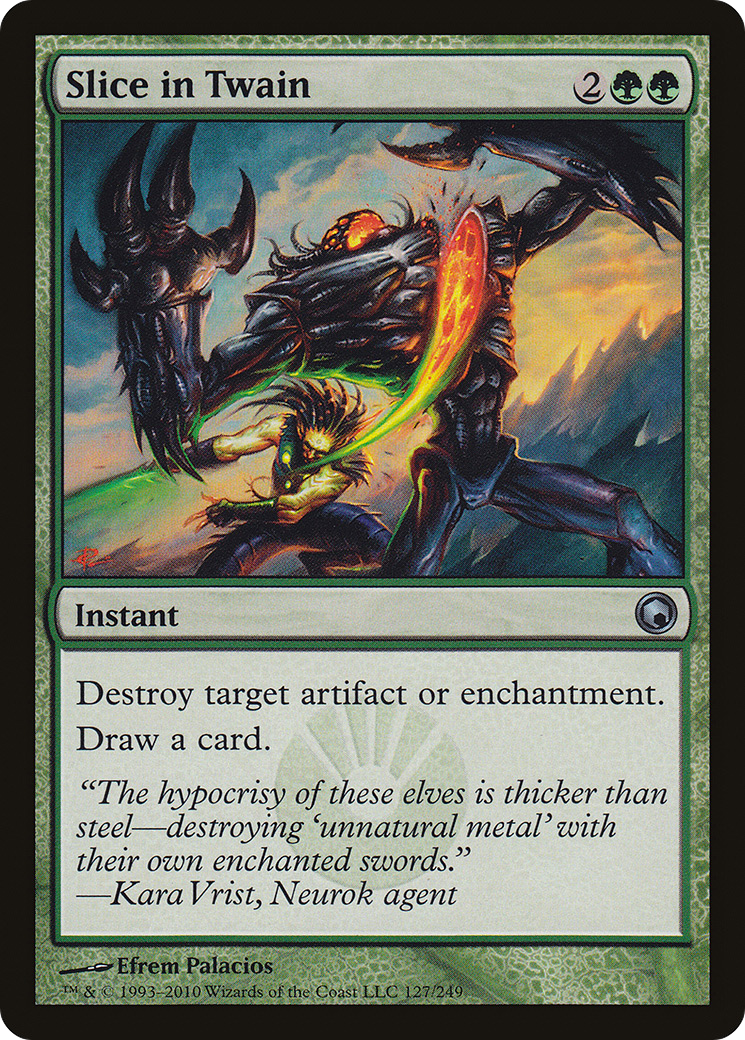 Slice in Twain [Scars of Mirrodin]-1