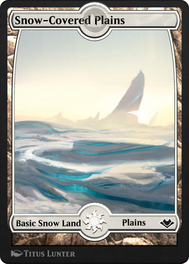 Snow-Covered Plains (PANA-257) - MTG Arena Promos: (Full Art)-1