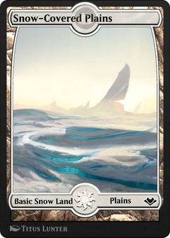Snow-Covered Plains (PANA-257) - MTG Arena Promos: (Full Art)-1