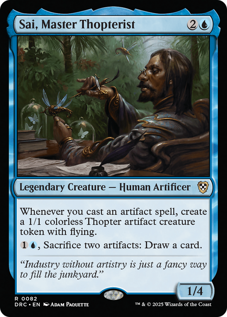 Sai, Master Thopterist [Aetherdrift Commander]-1