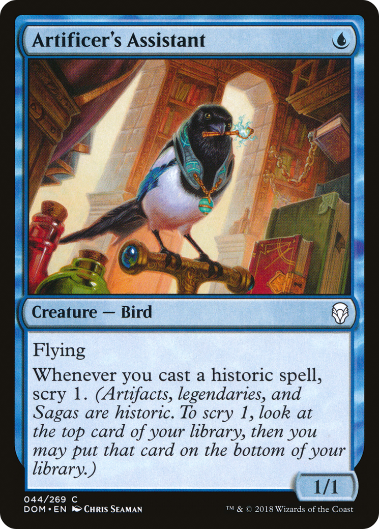 Artificer's Assistant [Dominaria]-1