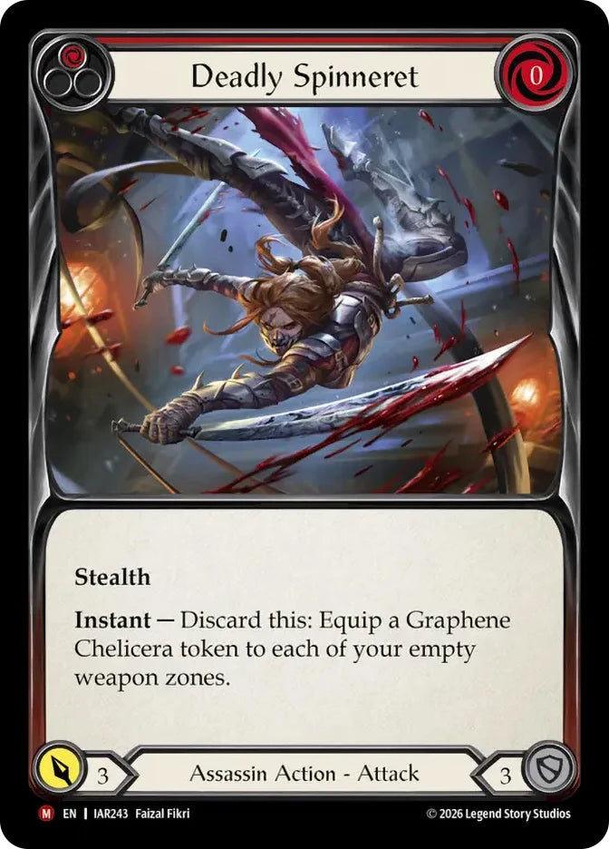 Deadly Spinneret (IAR243) - Usurp the Shadow Throne