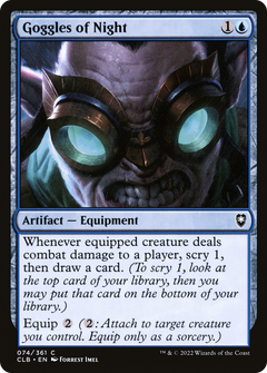 Goggles of Night [Commander Legends: Battle for Baldur's Gate]-1