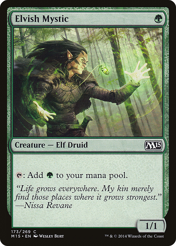 Elvish Mystic [Magic 2015]-1