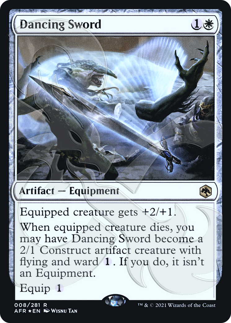 Dancing Sword (Ampersand Promo) [Dungeons & Dragons: Adventures in the Forgotten Realms Promos]-1
