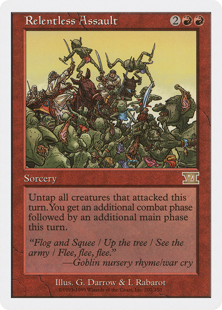 Relentless Assault [Classic Sixth Edition]-1
