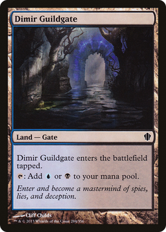 Dimir Guildgate [Commander 2013]-1